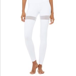 NWT Alo Yoga Thigh High Legging White sz S